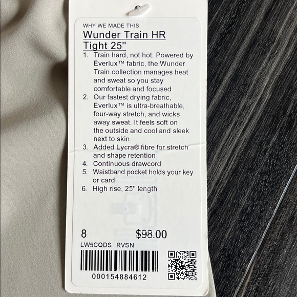 Lululemon Wunder Train HR Tight 25” - Picture 8 of 10